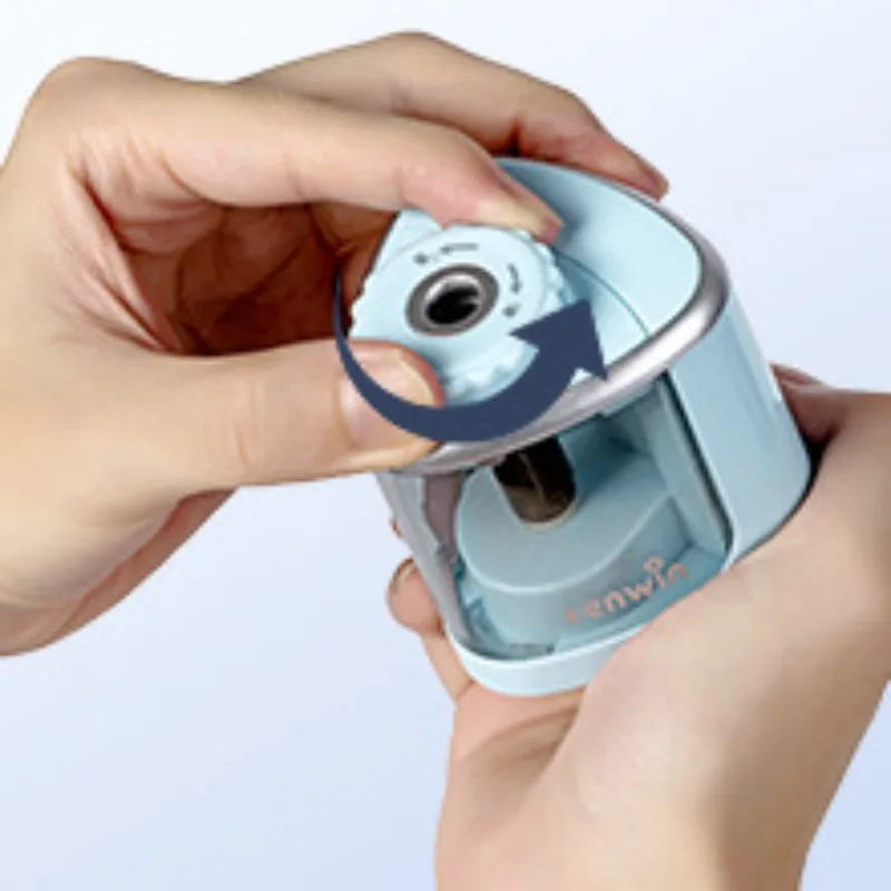 Electric Pencil Sharpener Usb - Apontador de lápis elétrico portátil, funciona