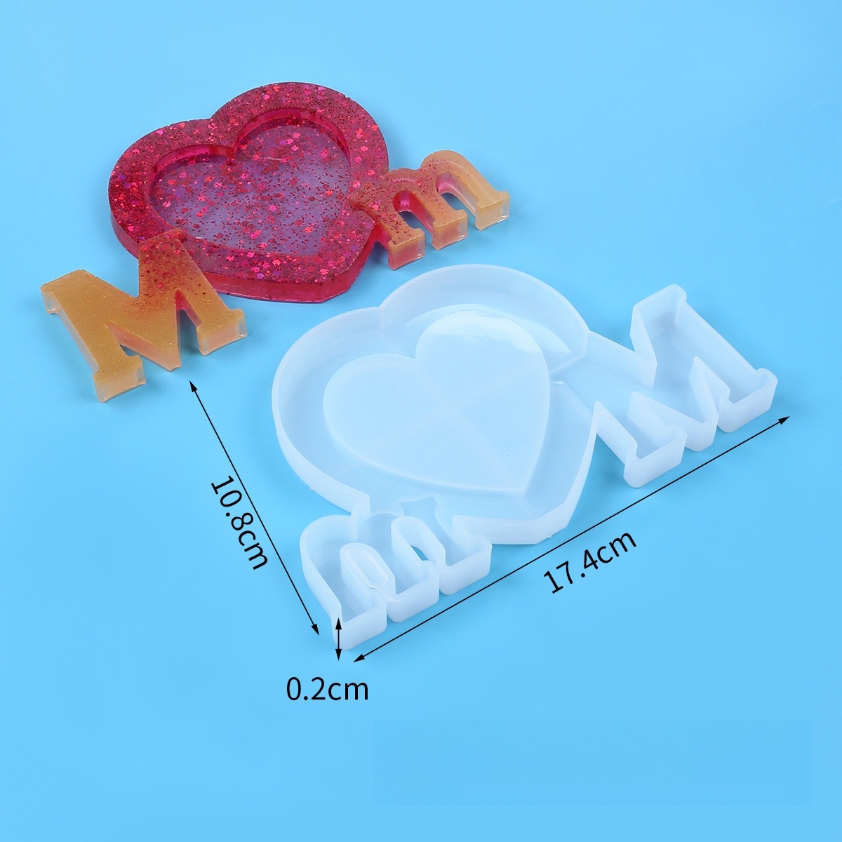 Molde de Silicone para Resina  - Writing Tools avaliação e preço