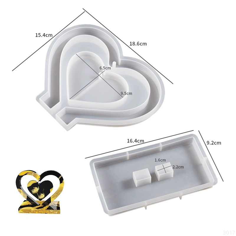 Molde de Silicone para Resina  - Writing Tools avaliação e preço