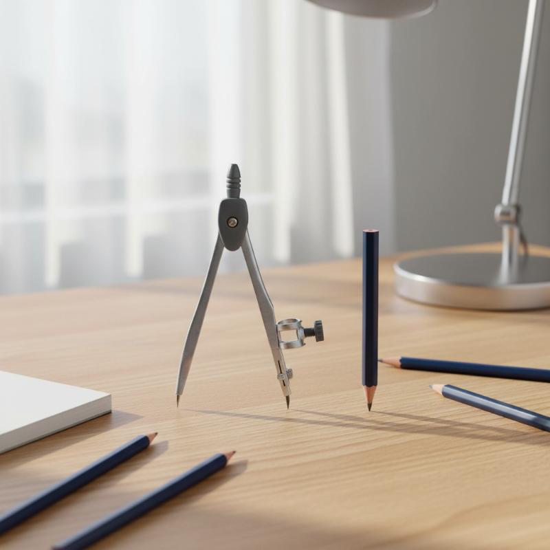 Conjunto de compasso de metal  - Math Geometry Set With Compass avaliação e preço