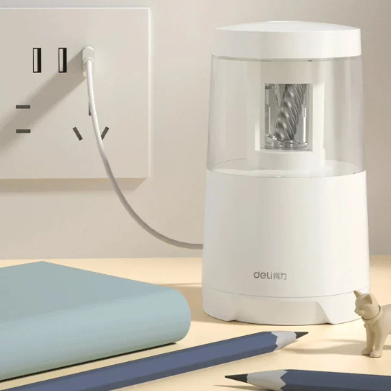 Apontador de Lápis Elétrico De - Electric Pencil Sharpener Usb avaliação e preço