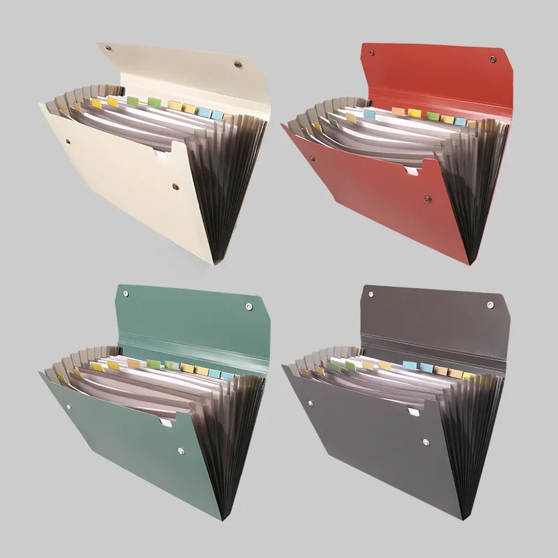 Organizador de arquivos expans - Expandable Accordion File Folder 13 Pockets avaliação e preço