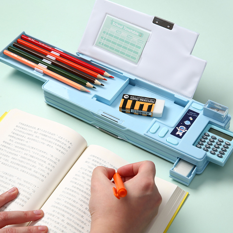 Caixa de papelaria de plástico - Scientific Calculator For Secondary School avaliação e preço