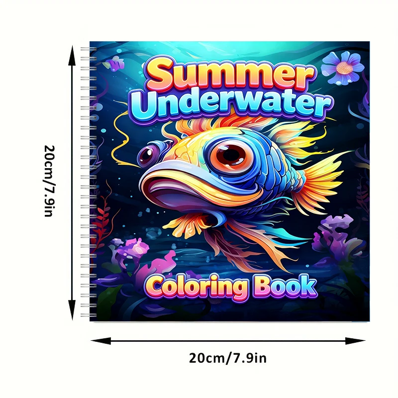 Livro de Colorir Subaquático d - School Supplies avaliação e preço