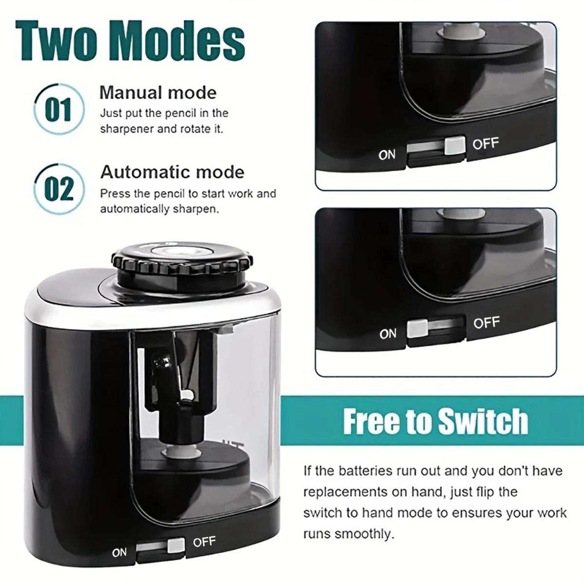 Afiador elétrico de mesa, afia - Electric Pencil Sharpener Usb avaliação e preço